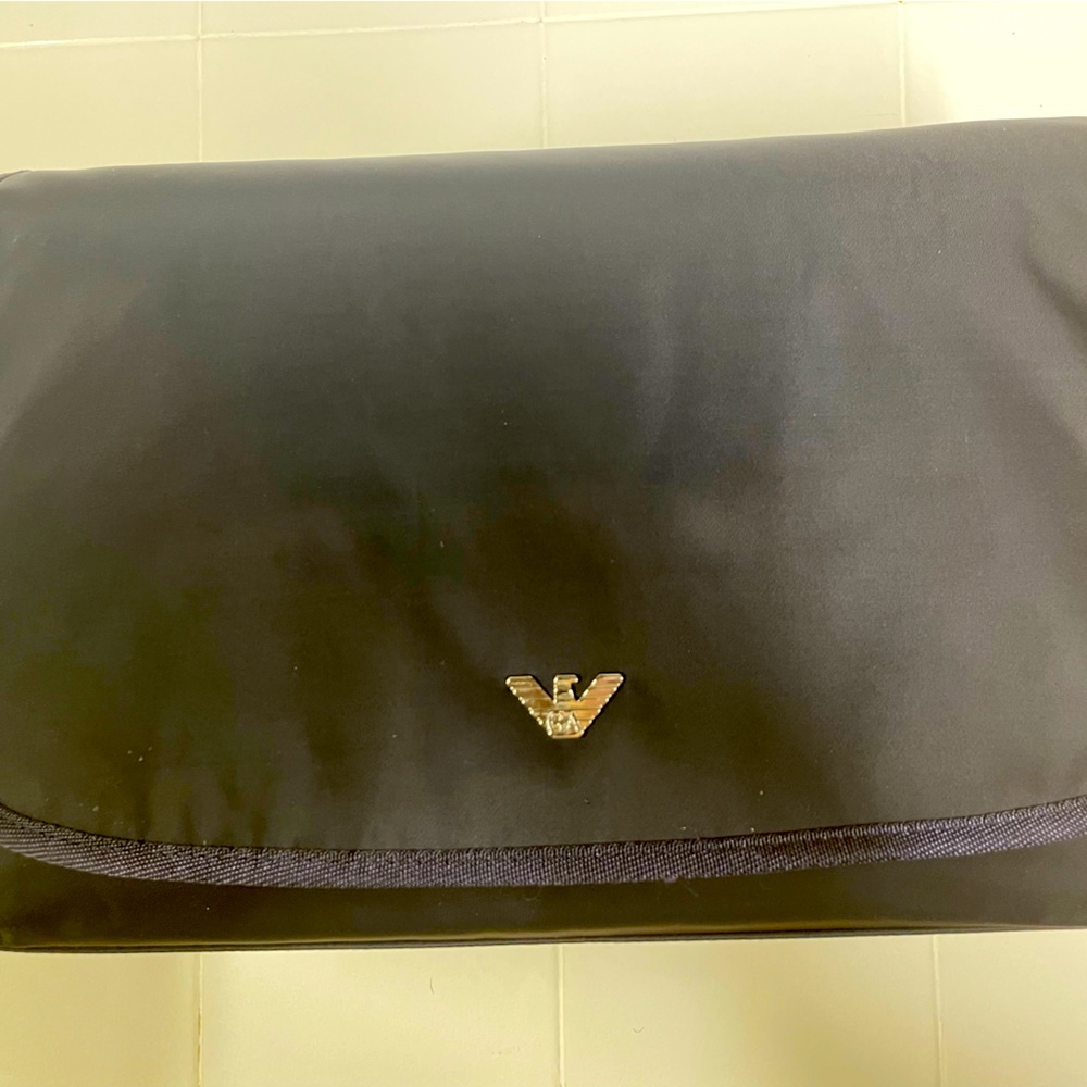 Armani Diaper Bag indigo